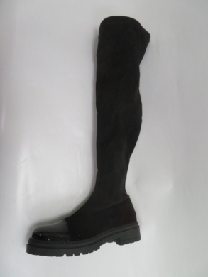 Kozaki damskie jesienne na płaskim (36-41) 1987H25 BLACK