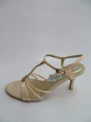 Sandały damskie na szpilce (36-40) 41188 BEIGE