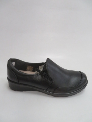 Półbuty damskie na płaskim (36-41) 9T8010 BLACK