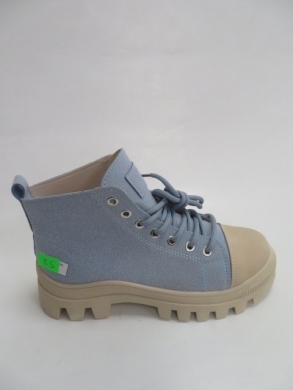 Trampki damskie na płaskim (36-41) 6190 BLUE