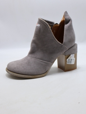 Botki damskie na obcasie (36-41) A5700-26 GREY