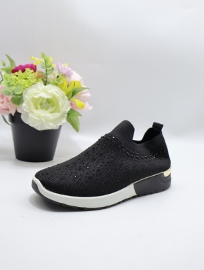 Buty sportowe damskie na płaskim (36-41) TA-218 BLACK