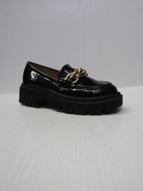 Mokasyny damskie na płaskim (36-41) GO-5A BLACK