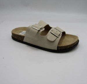 Klapki damskie na płaskim (36-41) 98-179 BEIGE