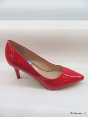 Czółenka damskie na szpilce (36-41) JX222 RED