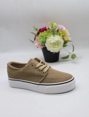 Buty sportowe damskie na płaskim (36-41) HM206 KHAKI