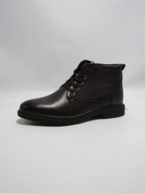 Botki męskie ocieplane (40-45) 63507-3 BROWN