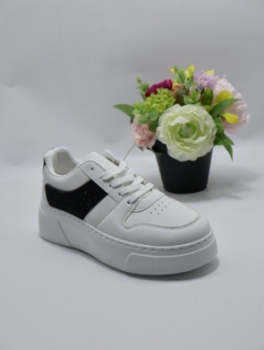 Buty sportowe damskie na płaskim (36-41) 9806 BLACK