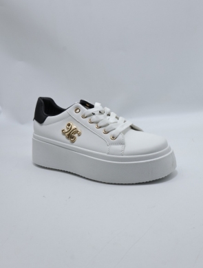 Buty sportowe damskie na płaskim (36-41) YH53 BLACK