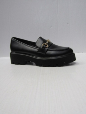 Mokasyny damskie na płaskim (36-41) YDF-20A BLACK