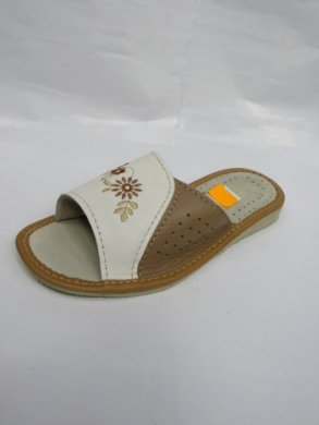 Kapcie damskie (37-41) SD190K Skórzane