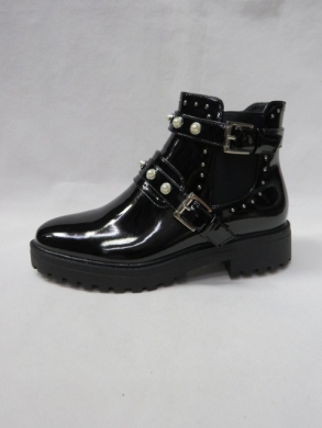 Botki damskie na płaskim (36-41) A657 BLACK