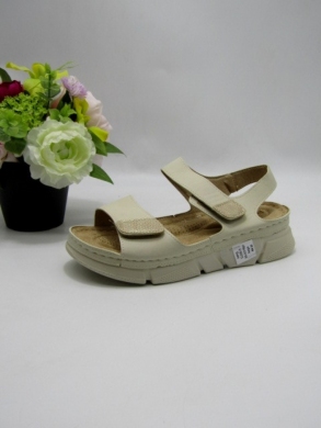 Sandały damskie na koturnie (39-43) DJ26-3 BEIGE