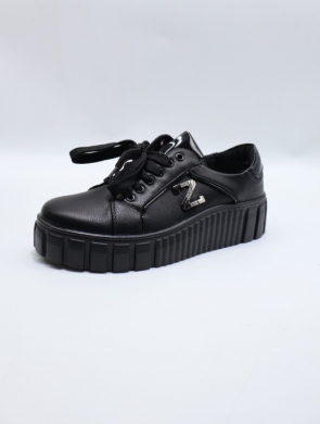 Buty sportowe damskie na płaskim (36-41) 6250-1 BLACK