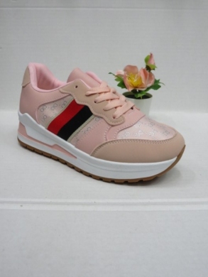 Buty sportowe damskie na płaskim (36-41) N23 PINK
