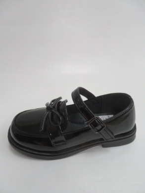 Półbuty dziewczęce (26-30) D126-1 BLACK