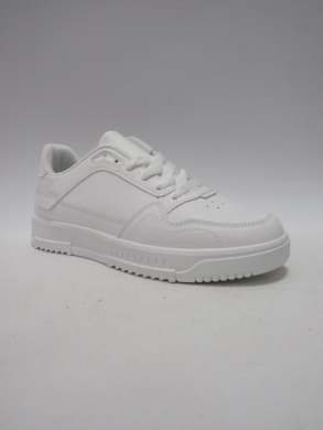 Buty sportowe damskie na płaskim (36-41) 21-Q89 WHITE