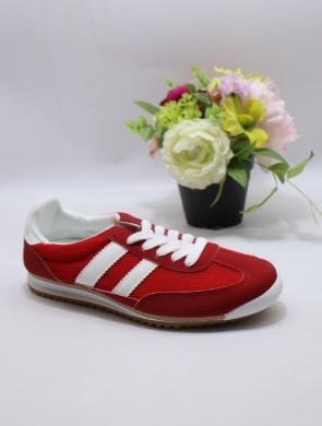 Buty sportowe damskie na płaskim (36-41) EL-019 RED