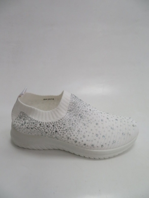 Tenisówki damskie na płaskim (36-41) BK2016 WHITE