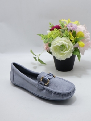 Mokasyny damskie na płaskim (36-41) J152 BLUE