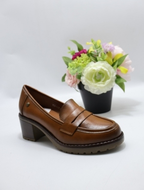 Półbuty damskie na obcasie (36-41) YCC-117 CAMEL
