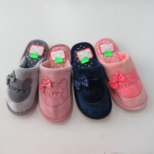 Kapcie damskie ocieplane (36-41) YF-07 MIX