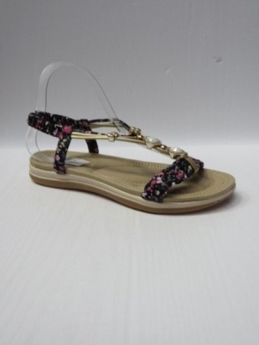 Sandały damskie na płaskim (36-41) FY6906 BLACK