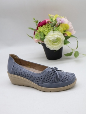 Półbuty damskie na koturnie (37-42) C962 BLUE