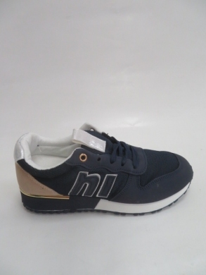 Buty sportowe damskie na płaskim (36-41) R78 WHITE/NAVY