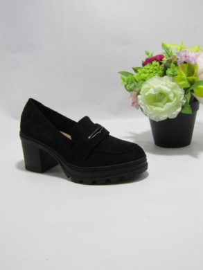 Półbuty damskie na obcasie (36-41) 6687 BLACK