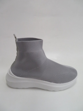 Sneakersy damskie wysokie (36-41) LS611 GREY