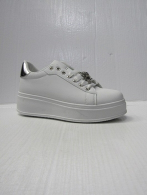 Buty sportowe damskie na koturnie (36-41) 0139-3 SILVER
