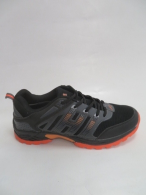 Buty sportowe męskie (41-46) 1804 BLACK/ORANGE