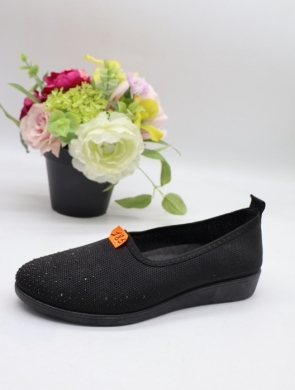 Tenisówki damskie (36-41) 25014 BLACK
