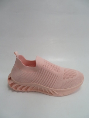 Buty sportowe damskie na płaskim (36-41) 2155-6 PINK