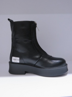 Botki damskie na płaskim (36-41) Q731 BLACK