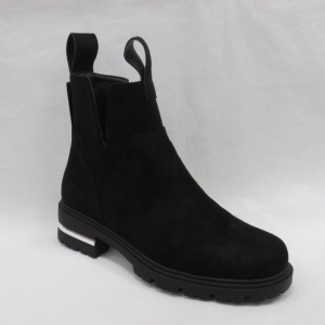 Botki damskie na płaskim (36-41) 1560 BLACK
