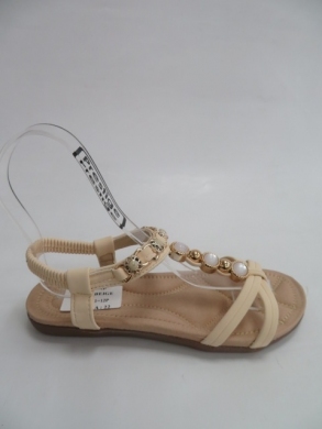 Sandały Damskie na płaskim (36-41) 6603 BEIGE