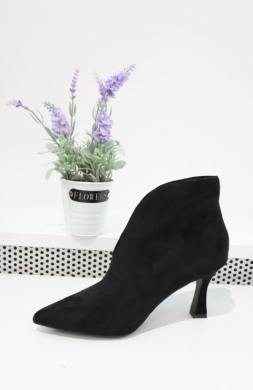 Botki damskie na szpilce (36-41) M138 BLACK
