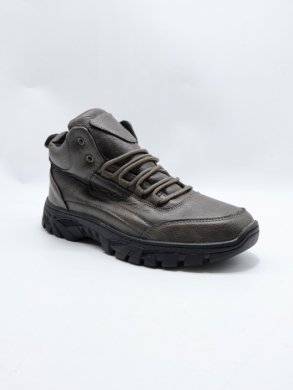 Botki męskie ocieplane (41-46) 891-3 BROWN