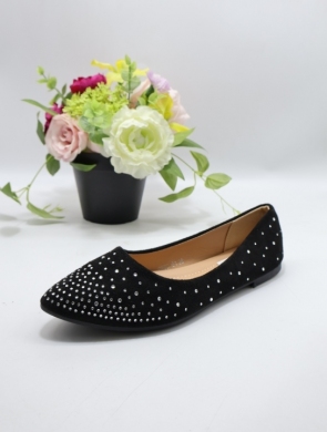 Baleriny damskie (36-41) SHXB-91 BLACK
