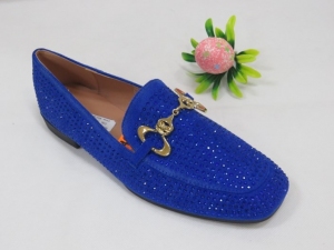 Mokasyny damskie na płaskim (36-41) 3670 BLUE
