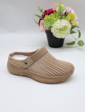 Kroksy damskie (36-41) AA85 KHAKI