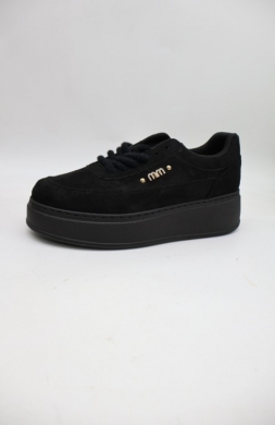 Buty sportowe damskie na płaskim (36-41) 26675 BLACK