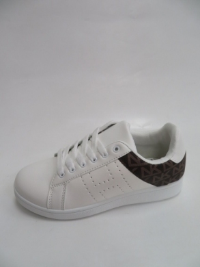 Buty sportowe damskie na płaskim (36-41) J76 WHITE