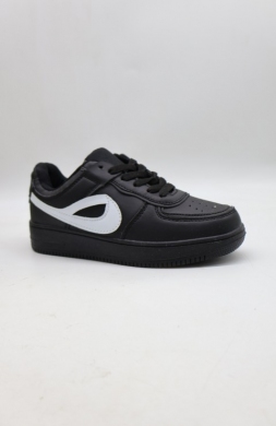Buty sportowe damskie na płaskim (36-41) DN89-7 ALLBLACK/WH