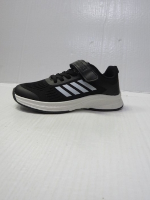 Buty sportowe chłopięce (32-37) EC254 BLACK/WHITE