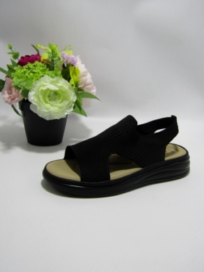 Sandały damskie na płaskim (39-43) DK22-06 BLACK