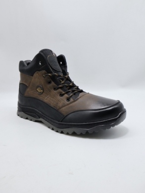 Trapery męskie ocieplane nadwymiary (46-49) M8125 BROWN