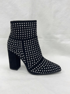 Botki damskie na obcasie (36-41) J934 BLACK